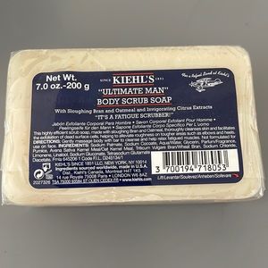 NEW Kiehl’s ultimate man body scrub soap